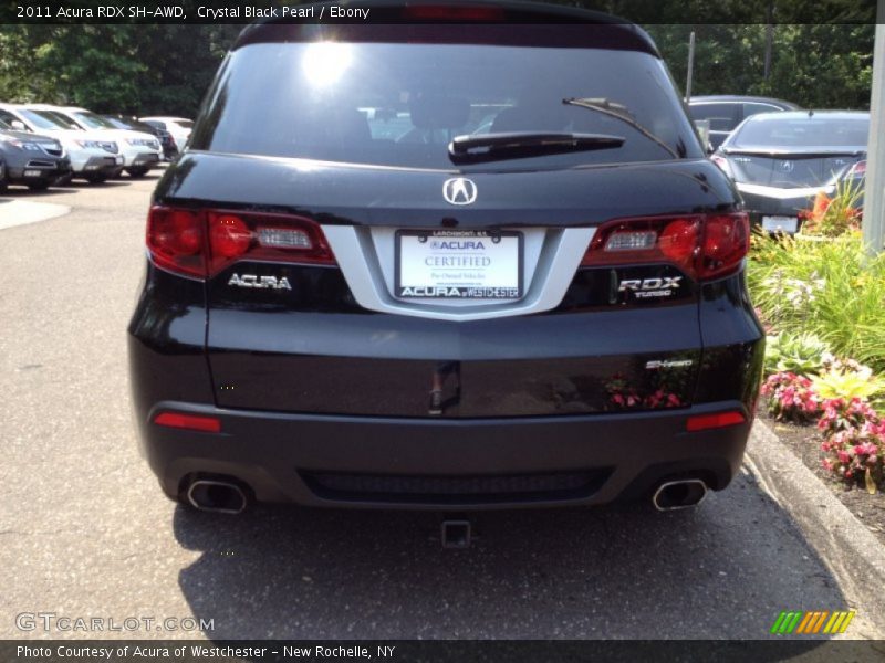 Crystal Black Pearl / Ebony 2011 Acura RDX SH-AWD