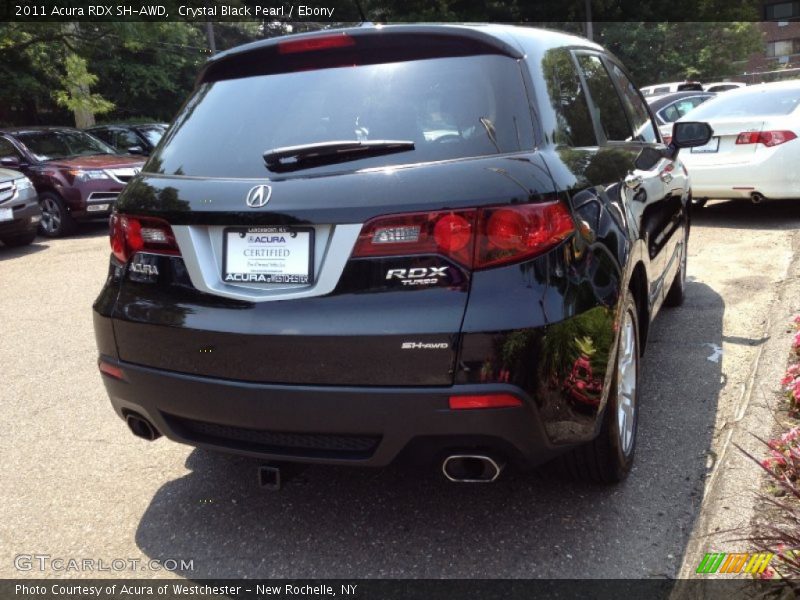 Crystal Black Pearl / Ebony 2011 Acura RDX SH-AWD