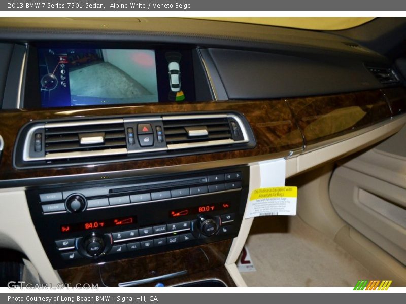 Alpine White / Veneto Beige 2013 BMW 7 Series 750Li Sedan