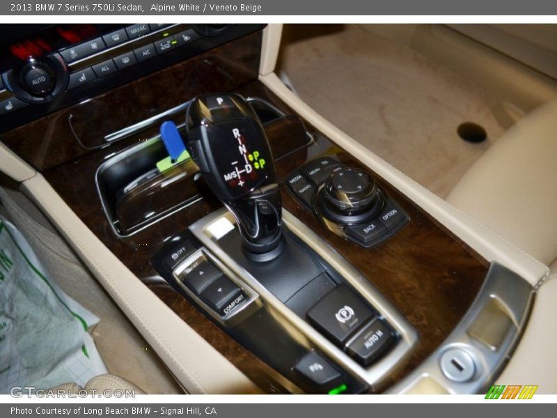 Alpine White / Veneto Beige 2013 BMW 7 Series 750Li Sedan