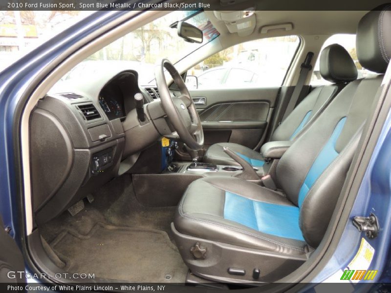 Front Seat of 2010 Fusion Sport