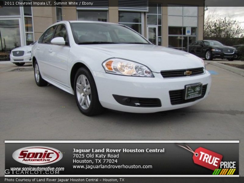 Summit White / Ebony 2011 Chevrolet Impala LT