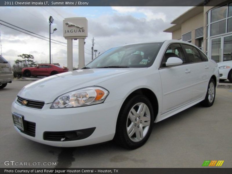 Summit White / Ebony 2011 Chevrolet Impala LT