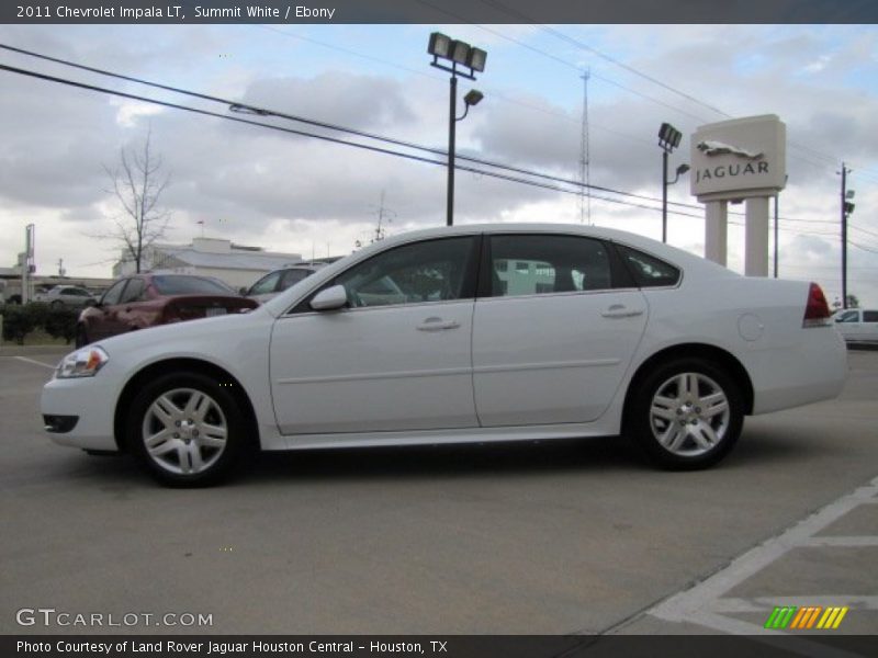 Summit White / Ebony 2011 Chevrolet Impala LT