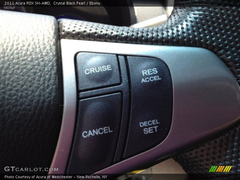 Crystal Black Pearl / Ebony 2011 Acura RDX SH-AWD