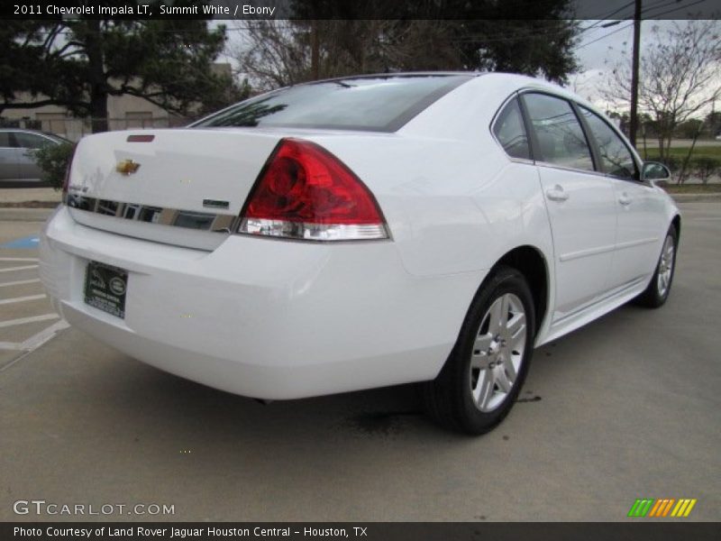 Summit White / Ebony 2011 Chevrolet Impala LT