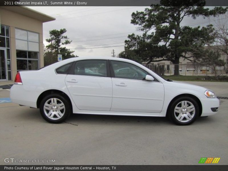 Summit White / Ebony 2011 Chevrolet Impala LT
