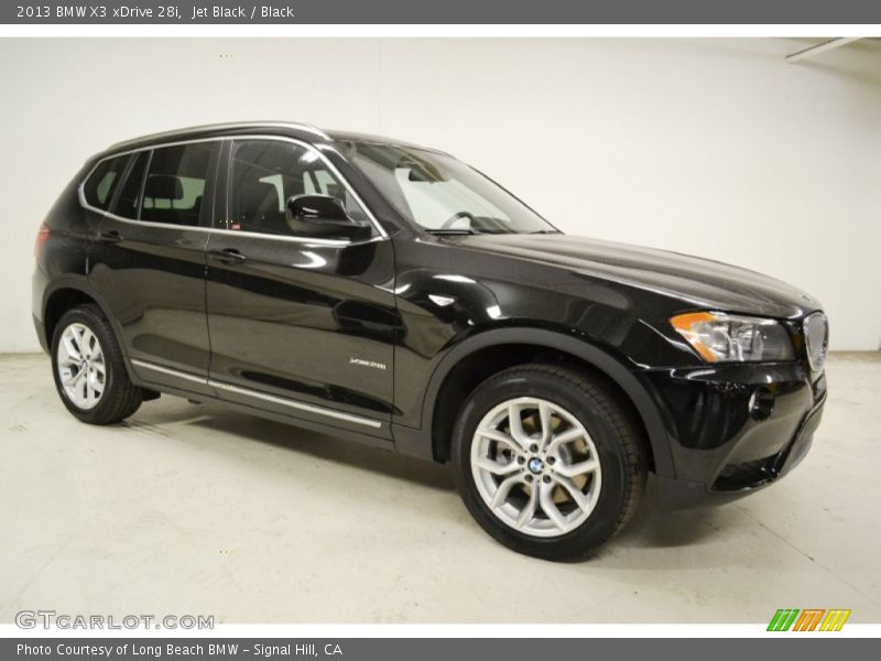 Jet Black / Black 2013 BMW X3 xDrive 28i