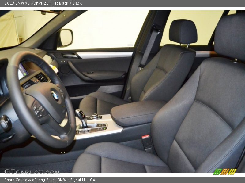 Jet Black / Black 2013 BMW X3 xDrive 28i
