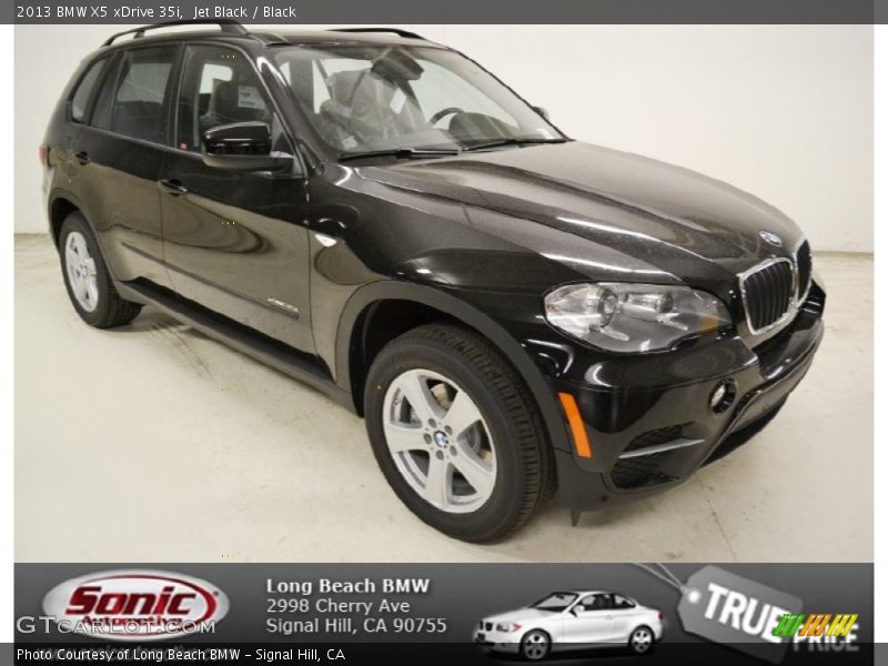 Jet Black / Black 2013 BMW X5 xDrive 35i