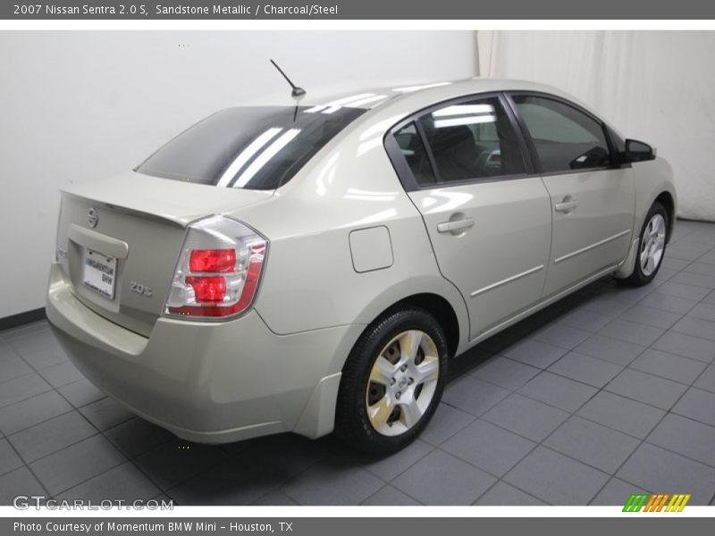 Sandstone Metallic / Charcoal/Steel 2007 Nissan Sentra 2.0 S
