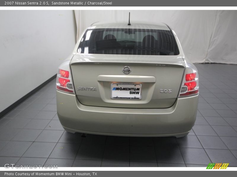Sandstone Metallic / Charcoal/Steel 2007 Nissan Sentra 2.0 S