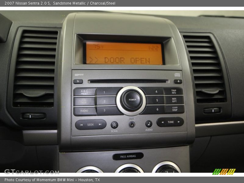 Sandstone Metallic / Charcoal/Steel 2007 Nissan Sentra 2.0 S