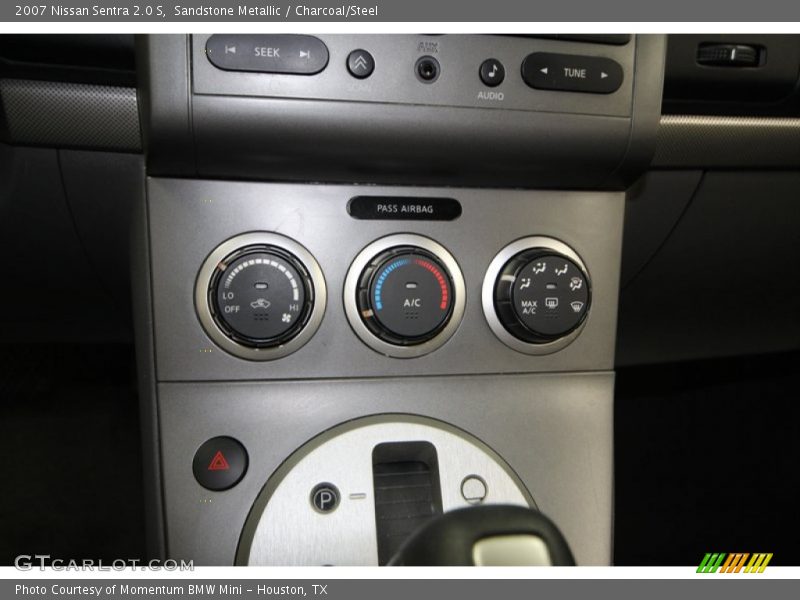 Sandstone Metallic / Charcoal/Steel 2007 Nissan Sentra 2.0 S