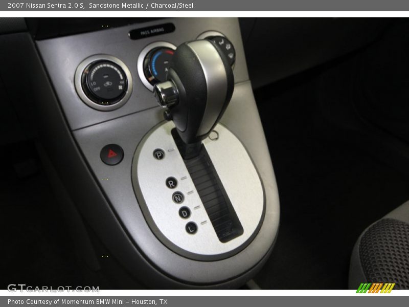 Sandstone Metallic / Charcoal/Steel 2007 Nissan Sentra 2.0 S