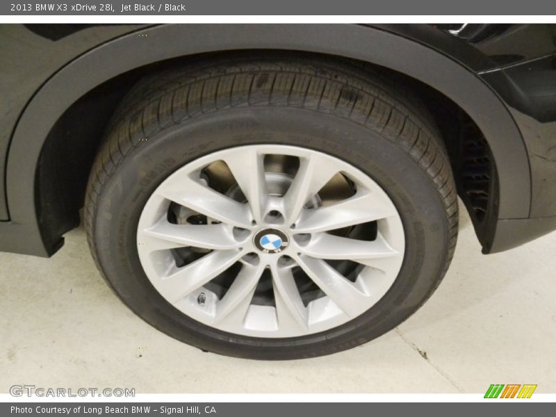 Jet Black / Black 2013 BMW X3 xDrive 28i