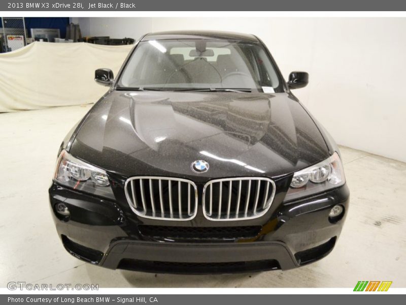 Jet Black / Black 2013 BMW X3 xDrive 28i