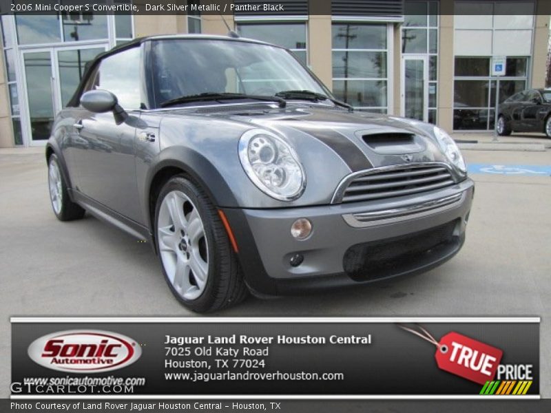 Dark Silver Metallic / Panther Black 2006 Mini Cooper S Convertible