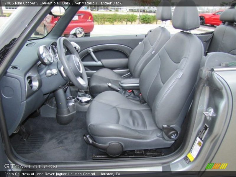  2006 Cooper S Convertible Panther Black Interior