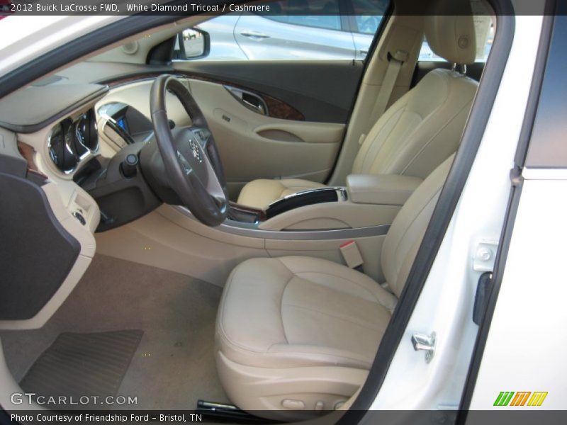 White Diamond Tricoat / Cashmere 2012 Buick LaCrosse FWD