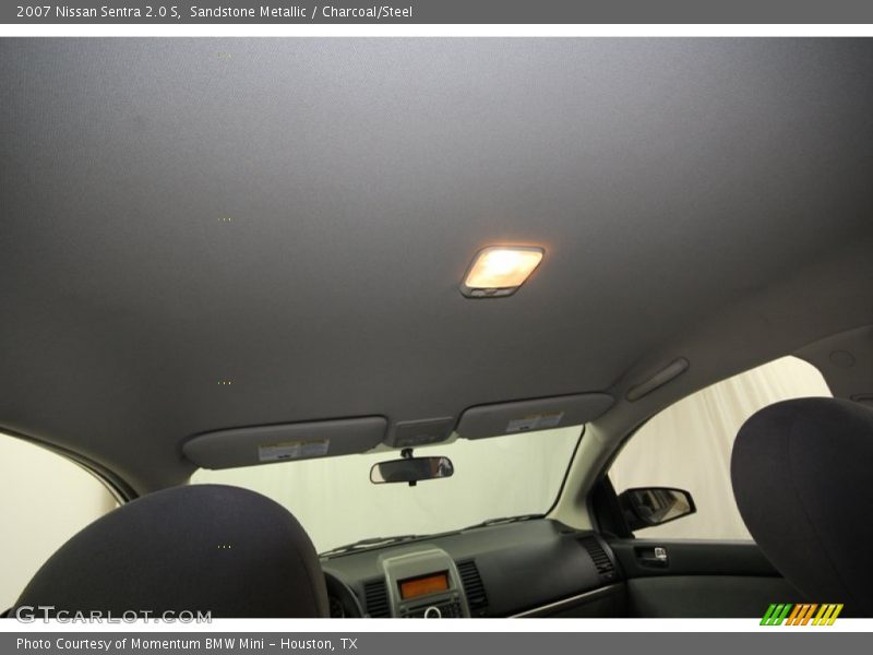 Sandstone Metallic / Charcoal/Steel 2007 Nissan Sentra 2.0 S