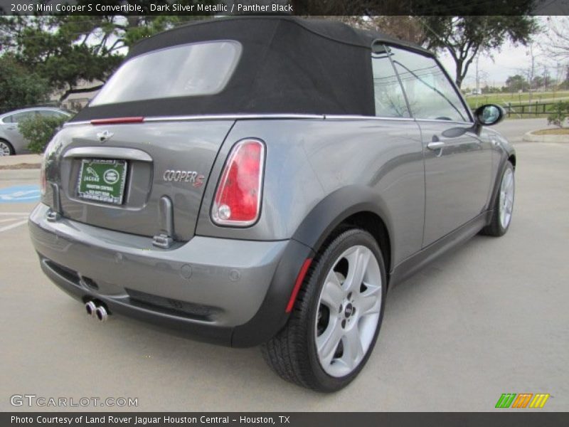 Dark Silver Metallic / Panther Black 2006 Mini Cooper S Convertible