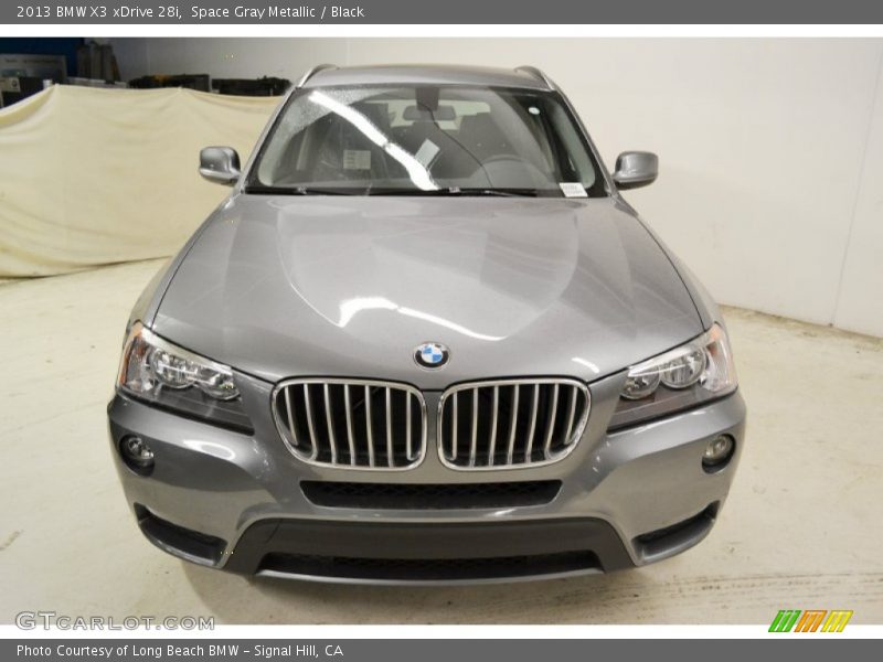 Space Gray Metallic / Black 2013 BMW X3 xDrive 28i