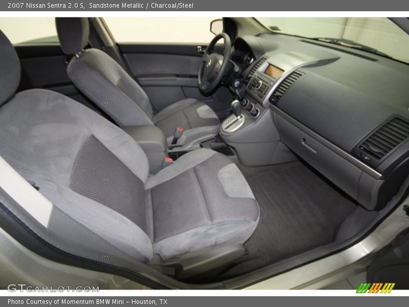 Sandstone Metallic / Charcoal/Steel 2007 Nissan Sentra 2.0 S