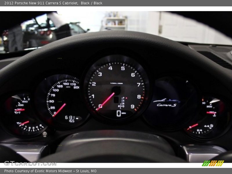  2012 New 911 Carrera S Cabriolet Carrera S Cabriolet Gauges