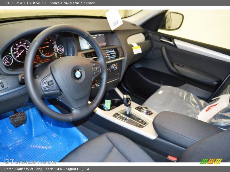 Space Gray Metallic / Black 2013 BMW X3 xDrive 28i
