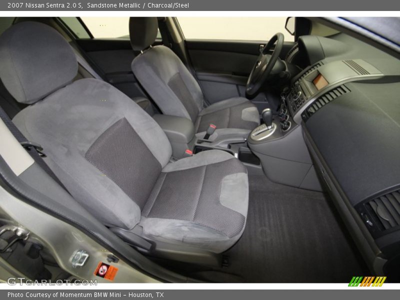 Sandstone Metallic / Charcoal/Steel 2007 Nissan Sentra 2.0 S