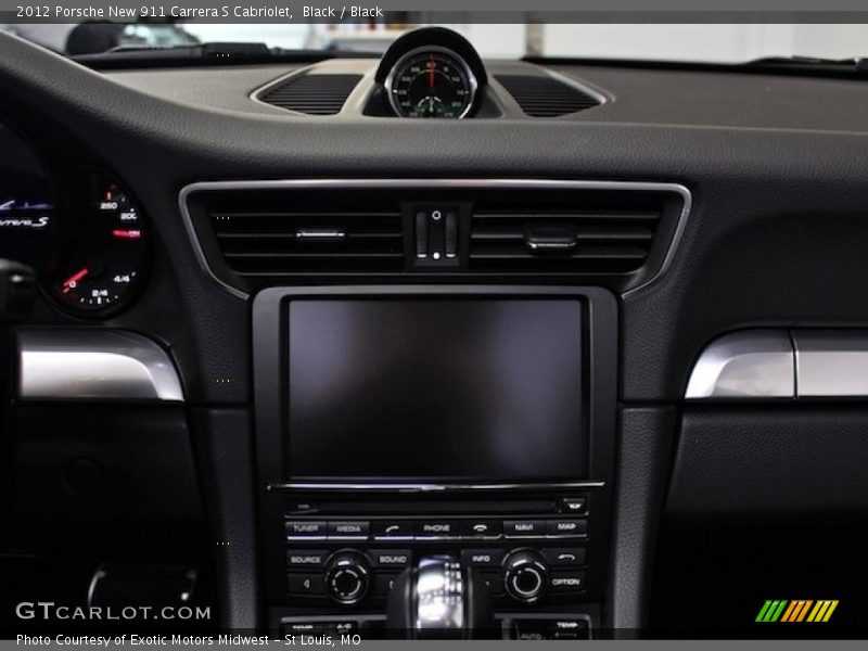 Black / Black 2012 Porsche New 911 Carrera S Cabriolet