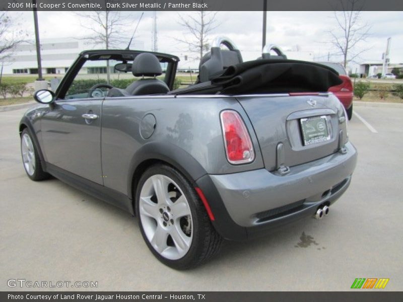 Dark Silver Metallic / Panther Black 2006 Mini Cooper S Convertible