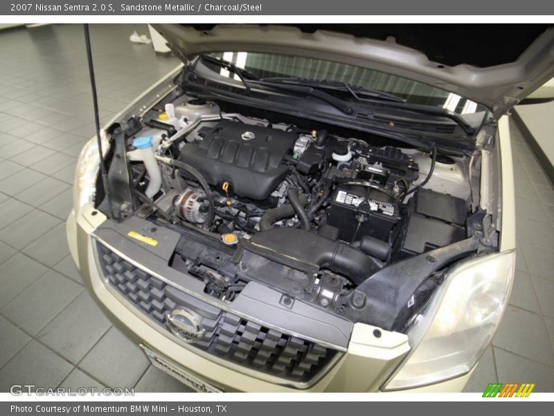 Sandstone Metallic / Charcoal/Steel 2007 Nissan Sentra 2.0 S
