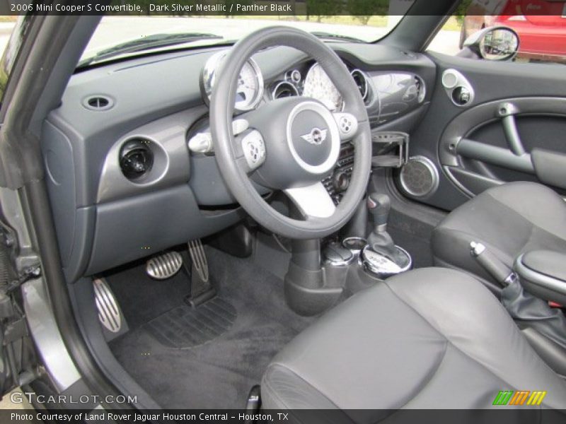 Dark Silver Metallic / Panther Black 2006 Mini Cooper S Convertible