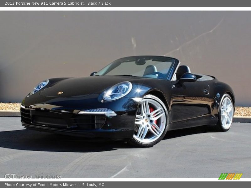 Front 3/4 View of 2012 New 911 Carrera S Cabriolet