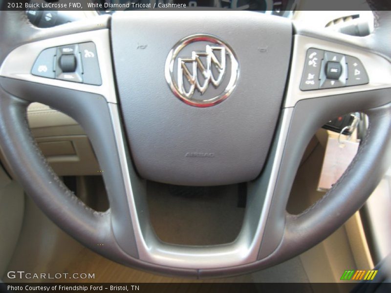 White Diamond Tricoat / Cashmere 2012 Buick LaCrosse FWD