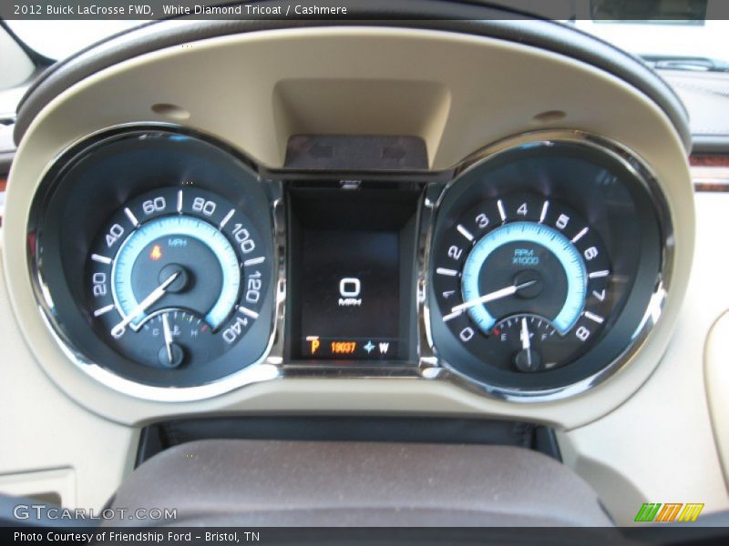 White Diamond Tricoat / Cashmere 2012 Buick LaCrosse FWD