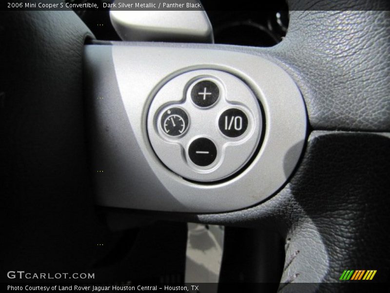 Controls of 2006 Cooper S Convertible