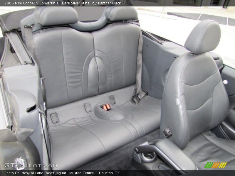 Rear Seat of 2006 Cooper S Convertible
