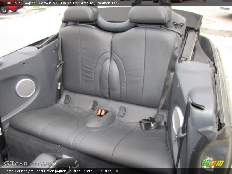 Rear Seat of 2006 Cooper S Convertible