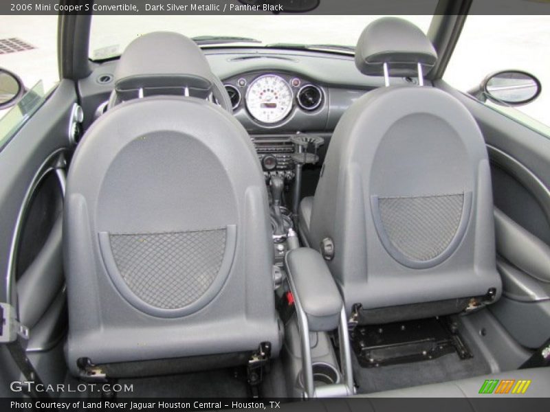 Dark Silver Metallic / Panther Black 2006 Mini Cooper S Convertible