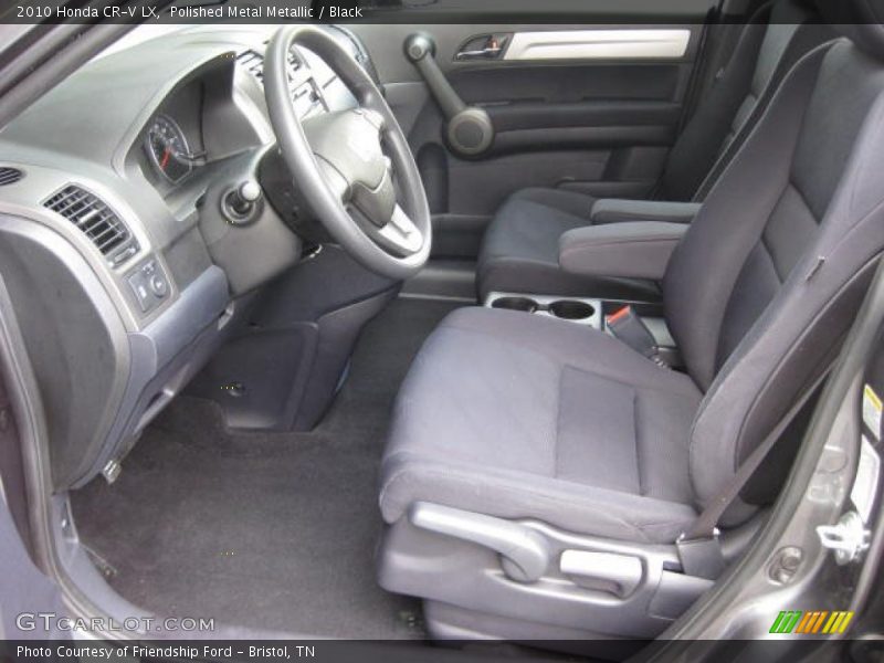 Front Seat of 2010 CR-V LX
