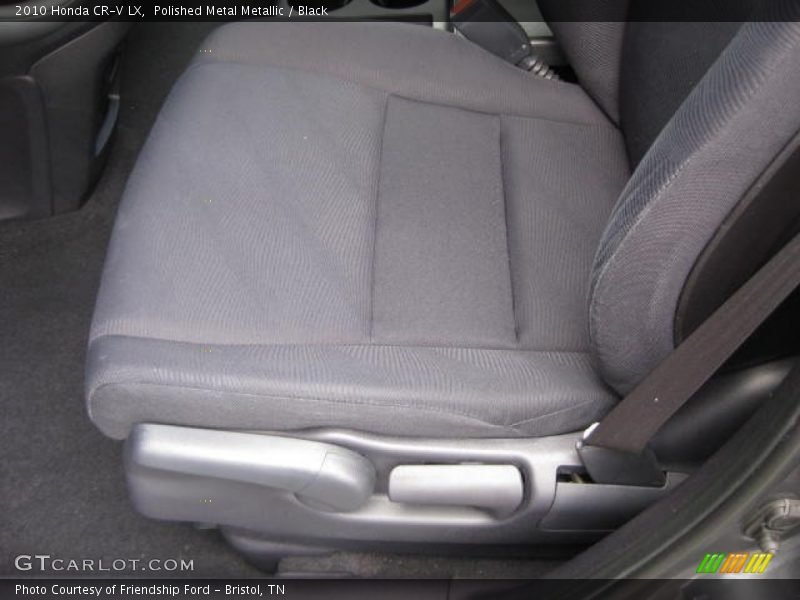 Polished Metal Metallic / Black 2010 Honda CR-V LX