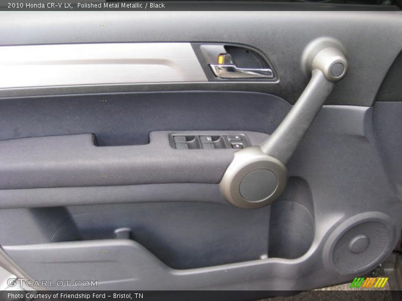 Polished Metal Metallic / Black 2010 Honda CR-V LX