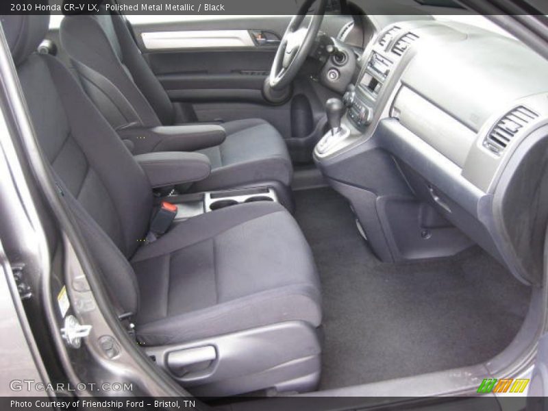 Polished Metal Metallic / Black 2010 Honda CR-V LX