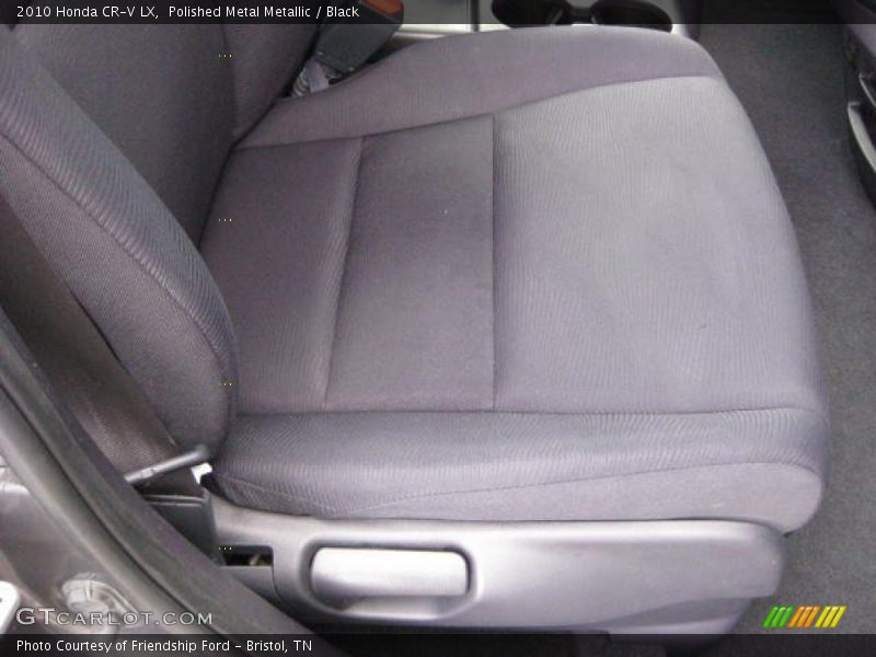 Polished Metal Metallic / Black 2010 Honda CR-V LX