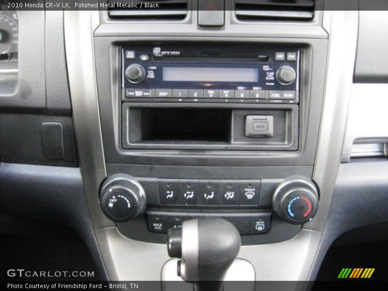 Controls of 2010 CR-V LX