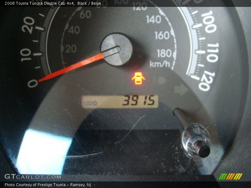 Black / Beige 2008 Toyota Tundra Double Cab 4x4
