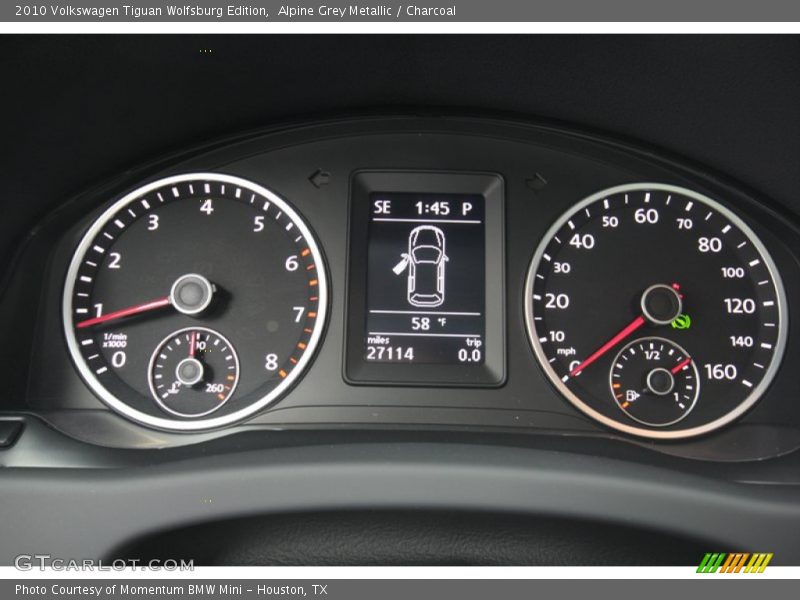  2010 Tiguan Wolfsburg Edition Wolfsburg Edition Gauges